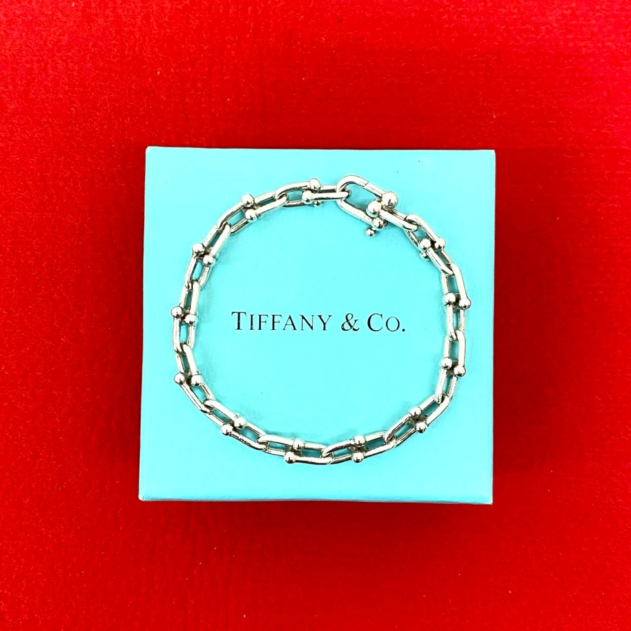 TIFFANY&Co. ティファニー ハードウェア スモールリンク ブレスレット