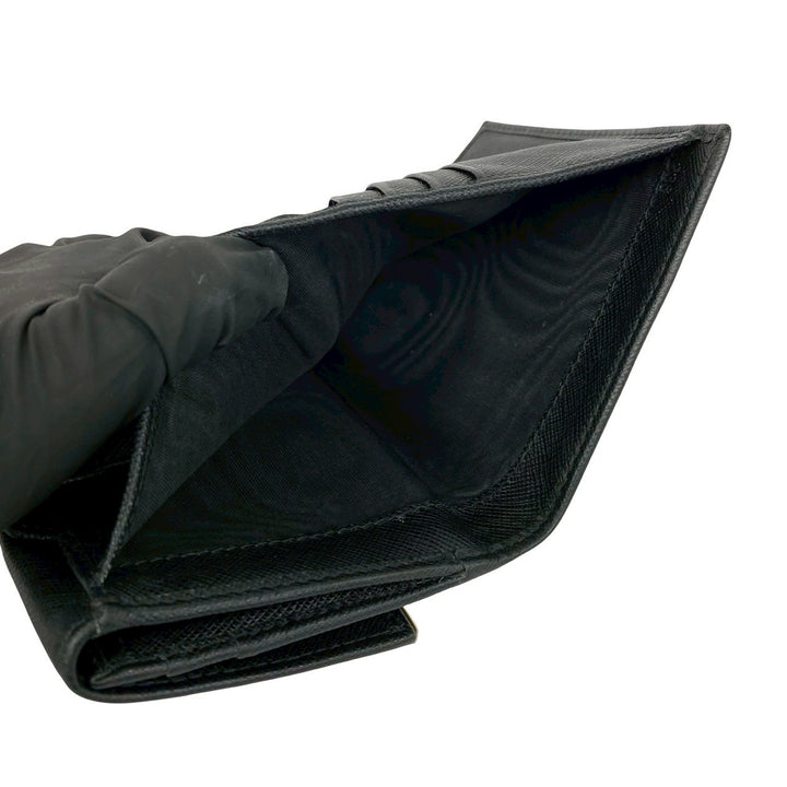 bifold wallet prada