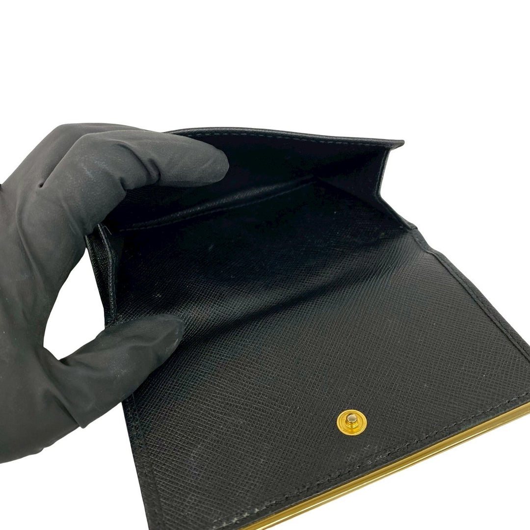 bifold wallet prada