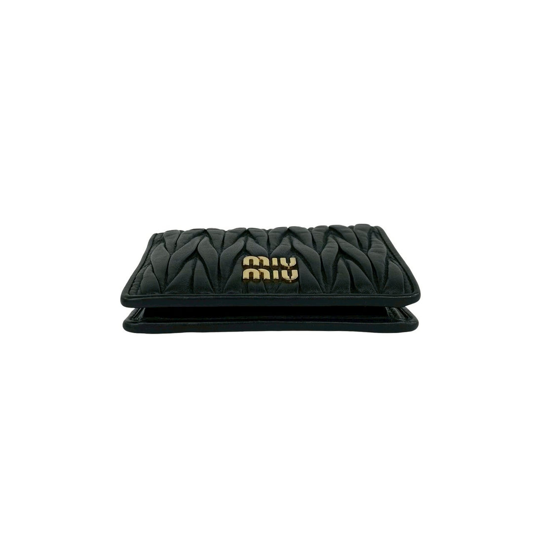 bifold wallet miu miu