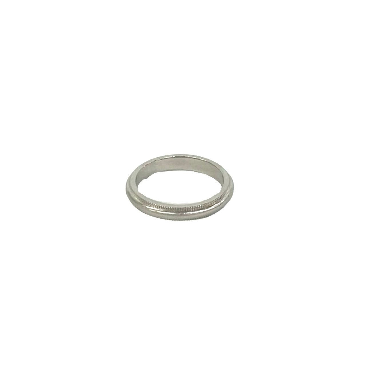 TIFFANY&Co. ティファニー ミルグレイン リング 指輪 Pt950 – Trip