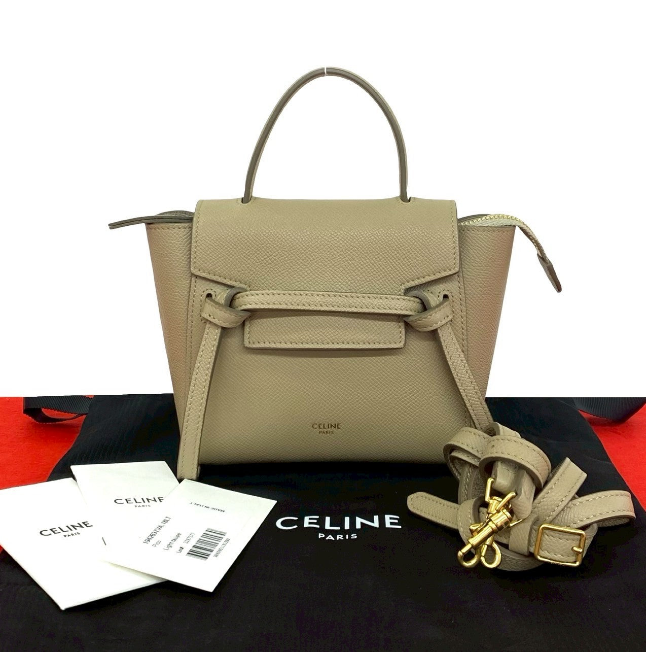 CELINE セリーヌ ベルトバッグ ピコ ショルダーバッグ – Trip