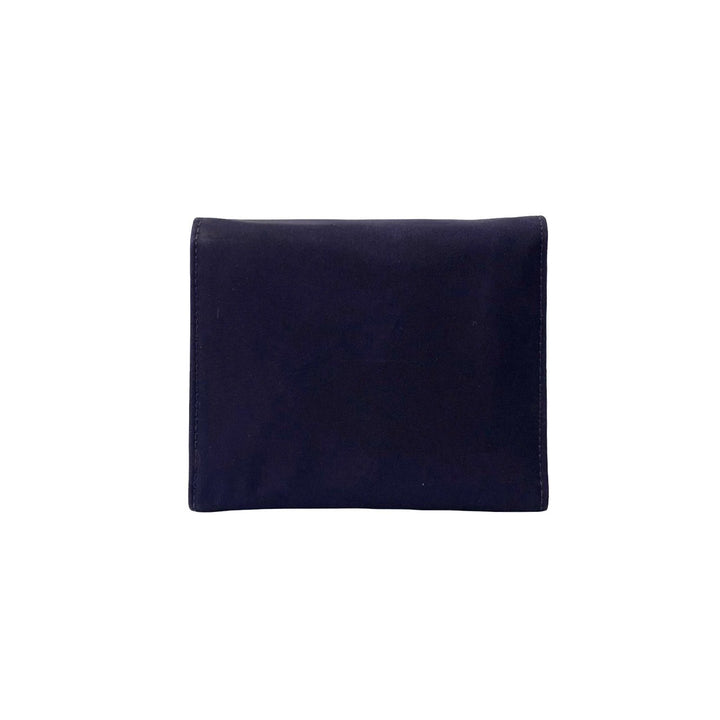 trifold wallet prada