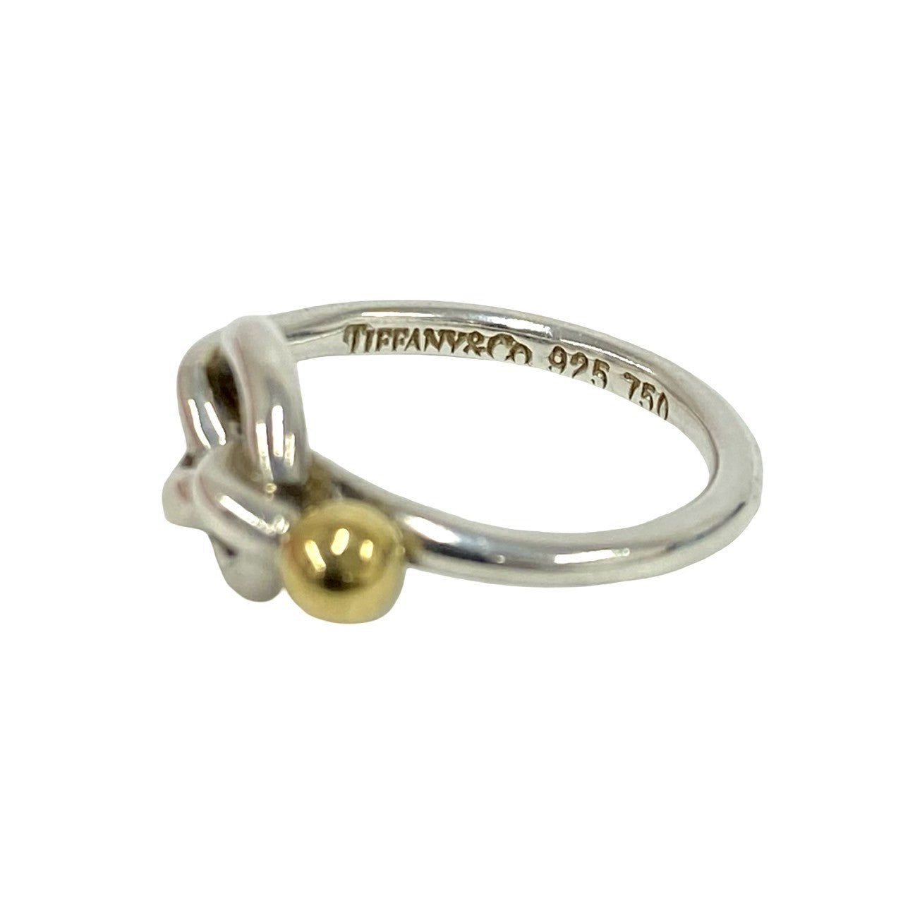 TIFFANY&Co. ティファニー ラブノット リング 925 K18 750YG 指輪 – Trip