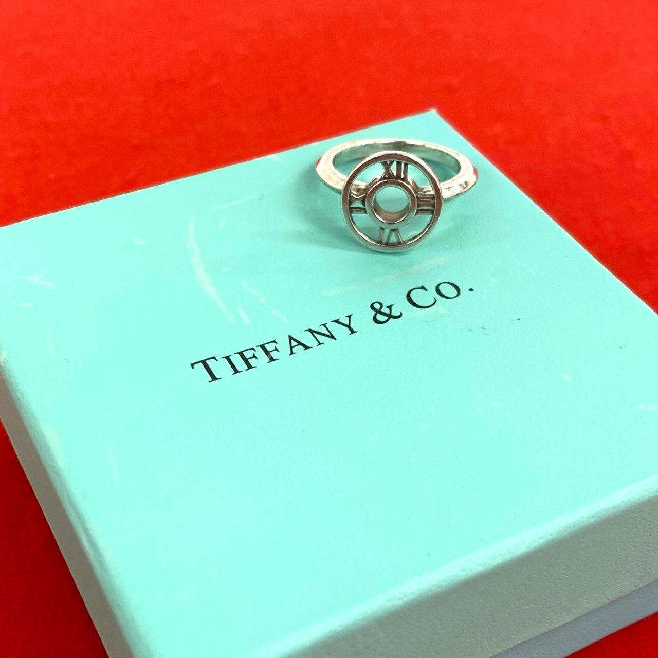 TIFFANY&Co. ティファニー (Vintage) アトラス メダリオン リング 指輪