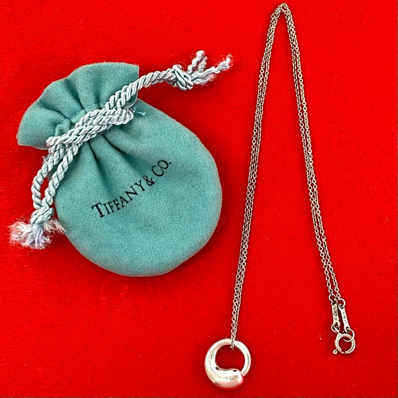 購*送様 ティファニー　エターナルサークルネックレス　ヴィンテージ TIFFANY&Co. ティファニー エターナル サークル ネックレス – Trip