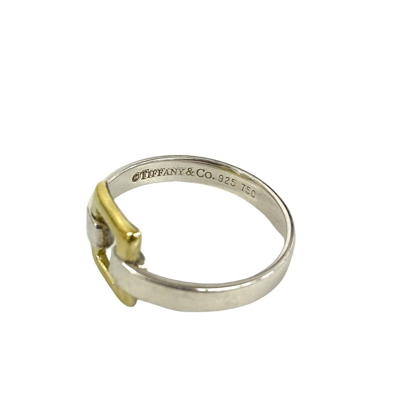TIFFANY&Co. ティファニー (Vintage) オープン スクエア リング 指輪
