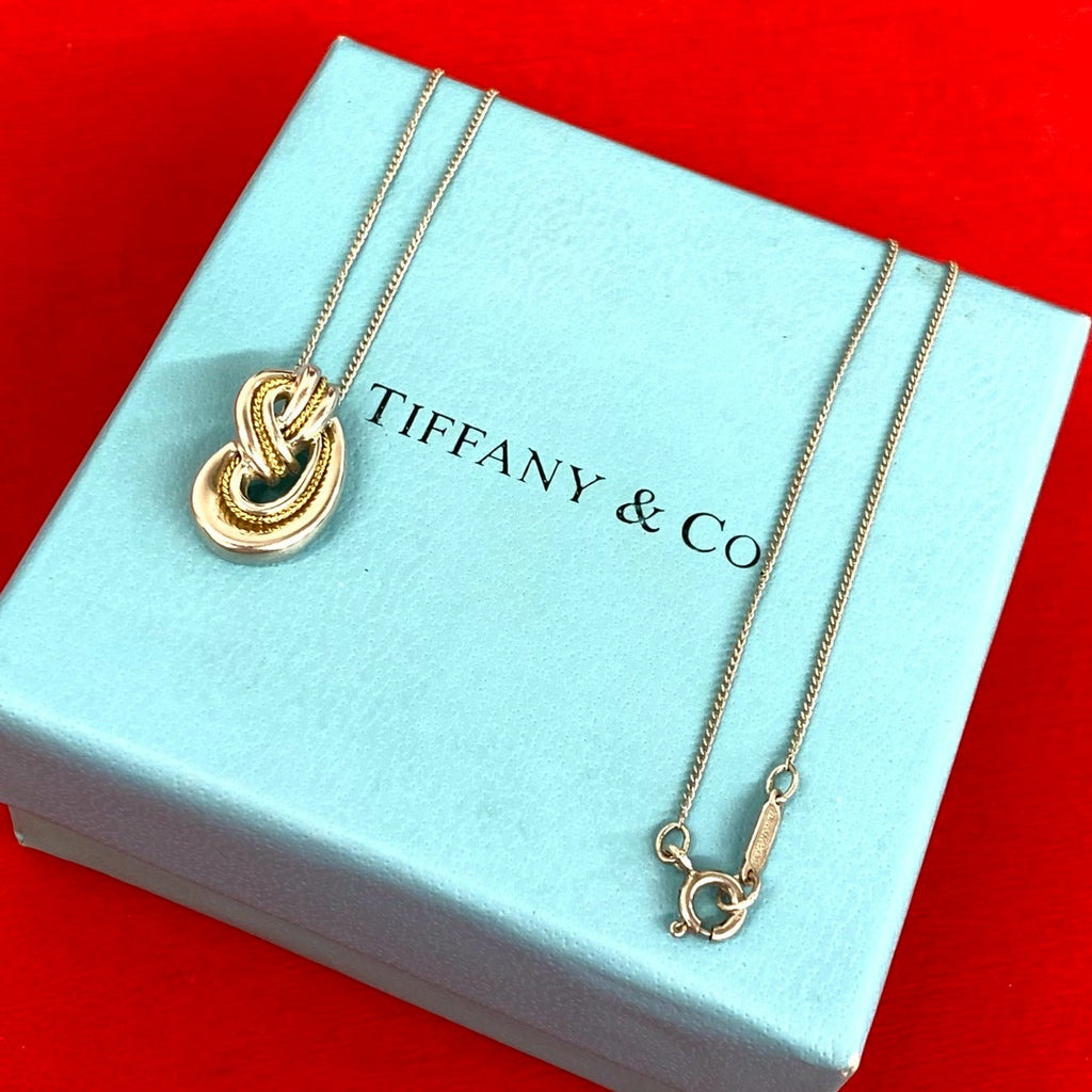 TIFFANY&Co. ティファニー (Vintage) ツイスト ノット ネックレス 925