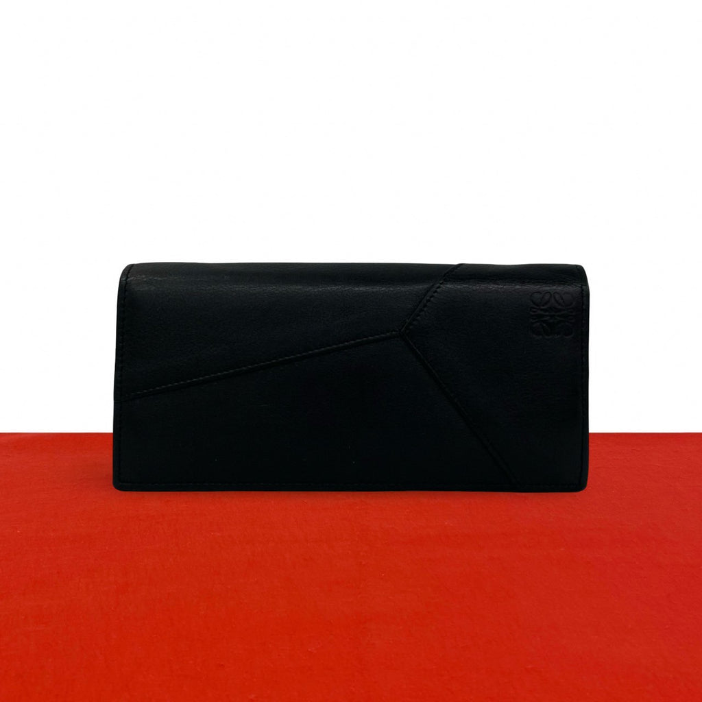 【LOEWE】パズルロングウォレット　ブラック LOEWE ロエベ パズル ロング ホリゾンタル ウォレット 長財布 – Trip
