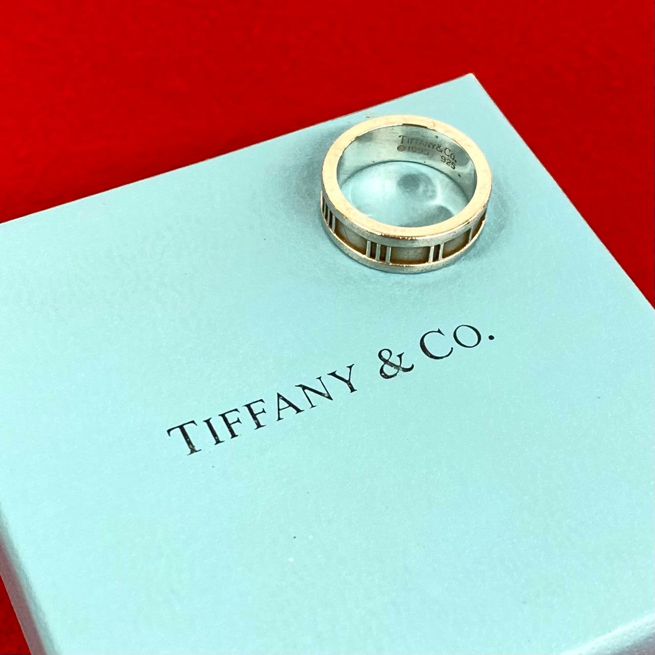 TIFFANY＆Co ティファニー アトラス リング 16号 SV925 ティファニー