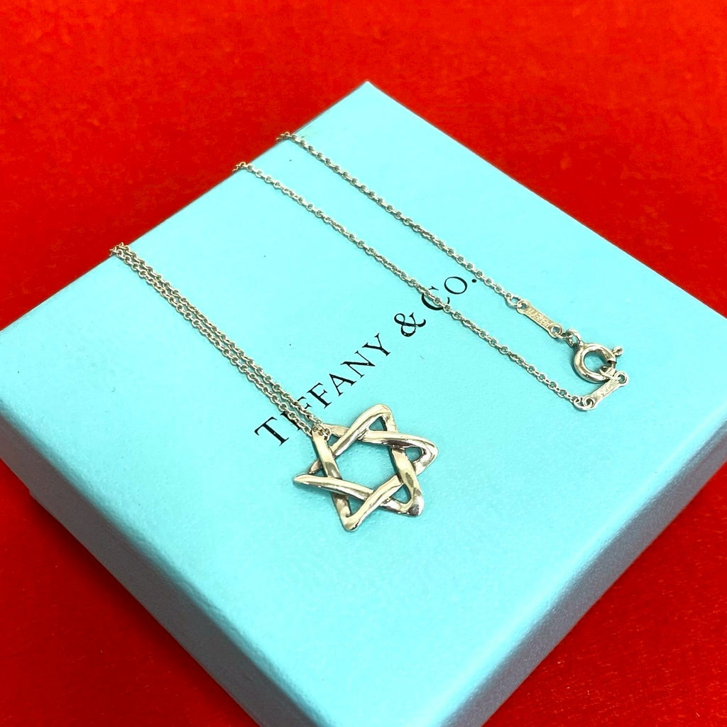 TIFFANY&Co. Tiffany Star of David Necklace 925 – Trip