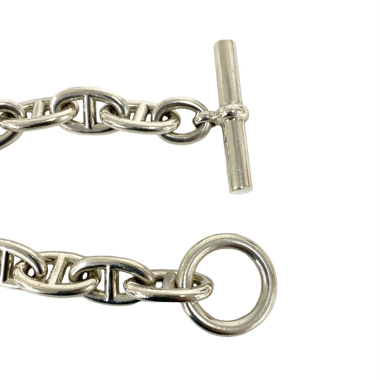 HERMES エルメス シェーヌダンクル TGM 12コマ ブレスレット – Trip