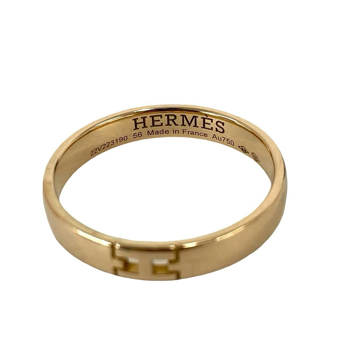 【HERMES】ヘラクレス リング (56) HERMES エルメス エヴァー ヘラクレス リング K18 750PG 指輪 – Trip
