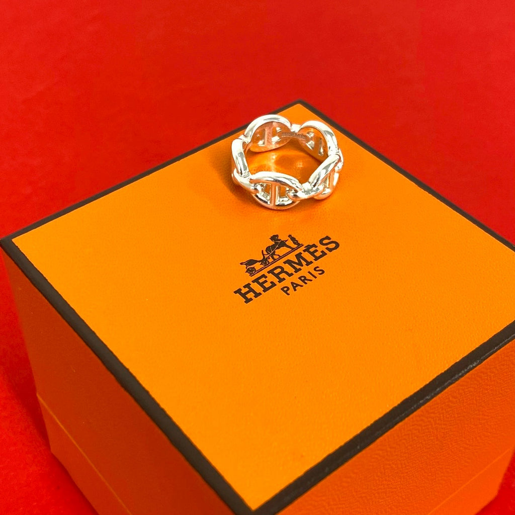 HERMES エルメス (Vintage) アンシェネ リング 指輪 – Trip