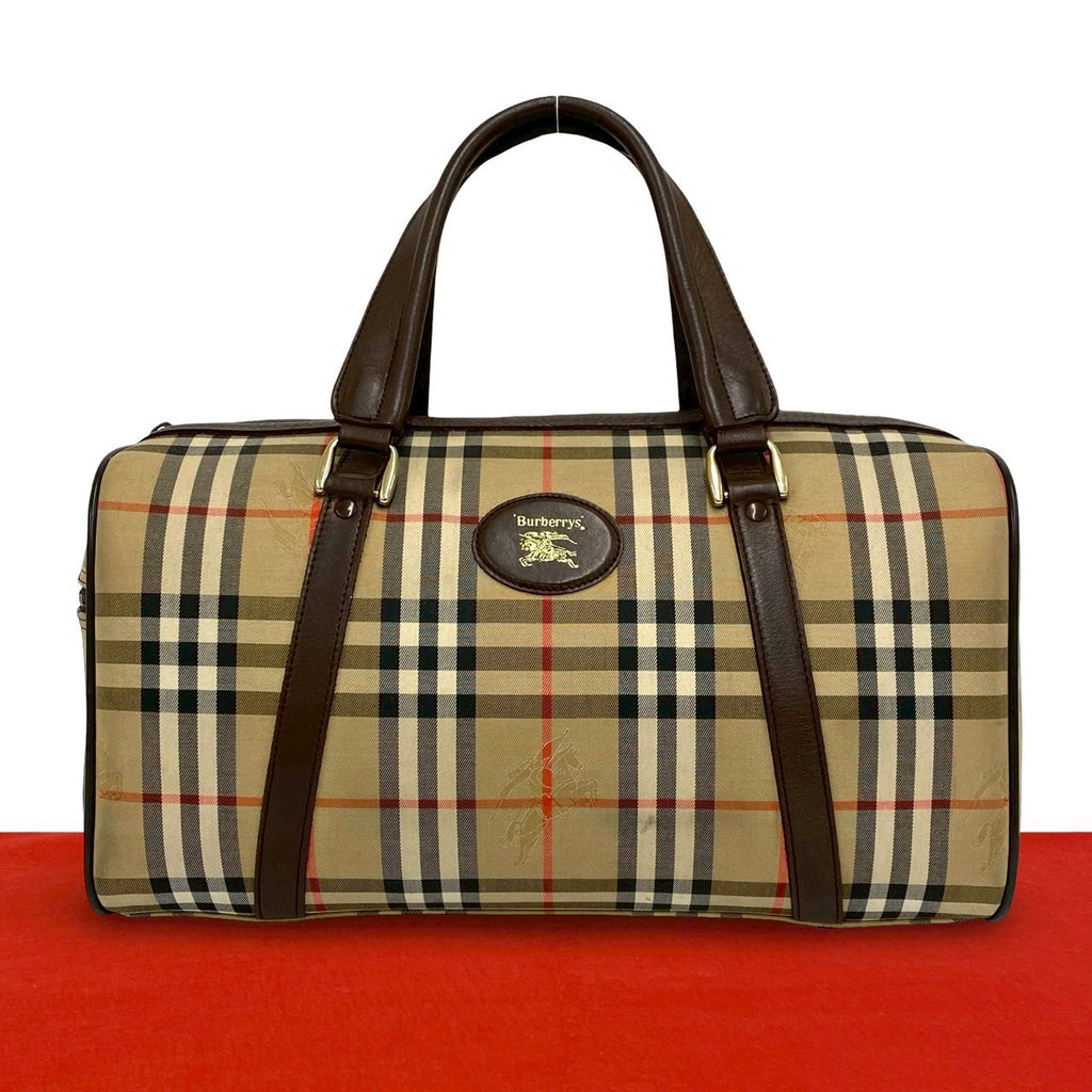 BURBERRY バーバリー (Vintage) ボストンバッグ – Trip