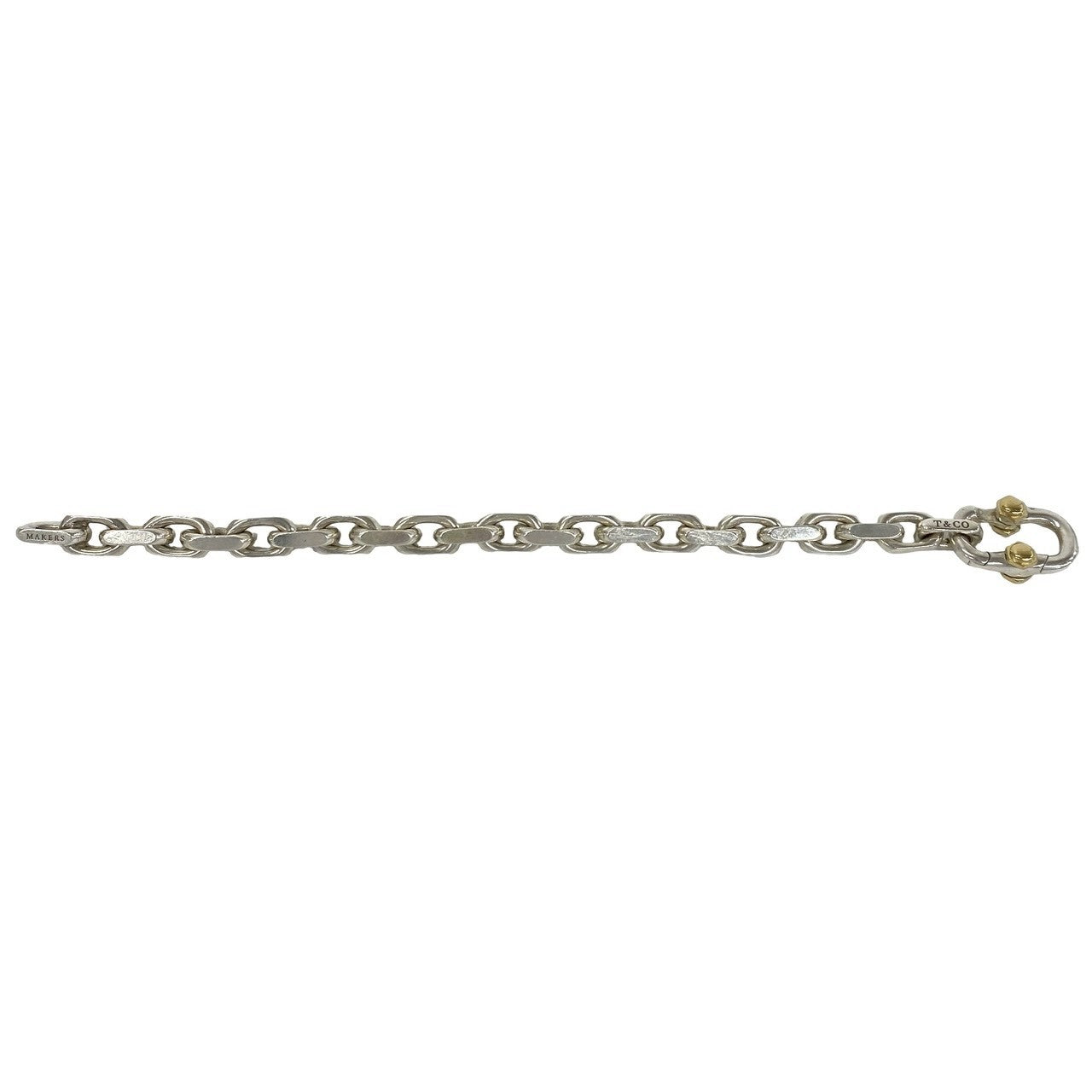 TIFFANY&Co. ティファニー メイカーズ ブレスレット 925 K18 750YG – Trip