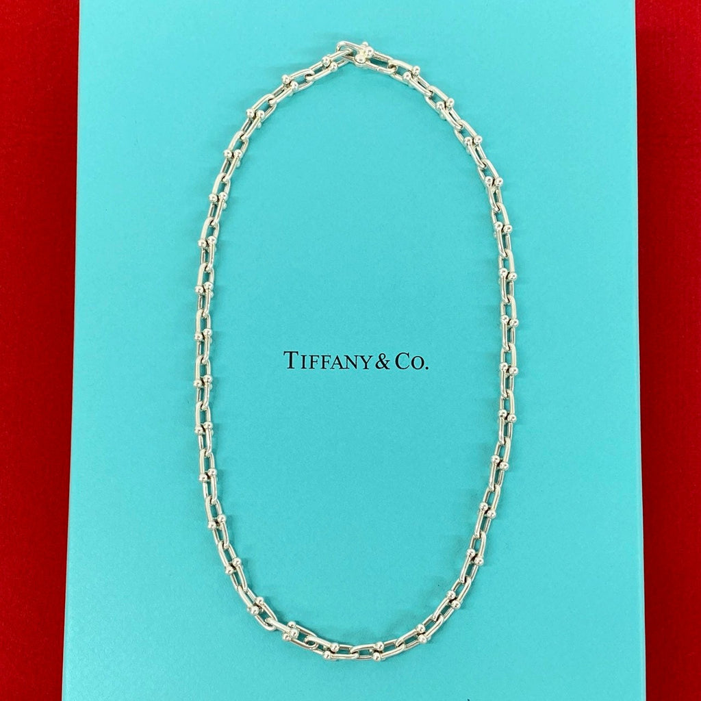 TIFFANY&Co. ティファニー ハードウェア スモールリンク ネックレス – Trip