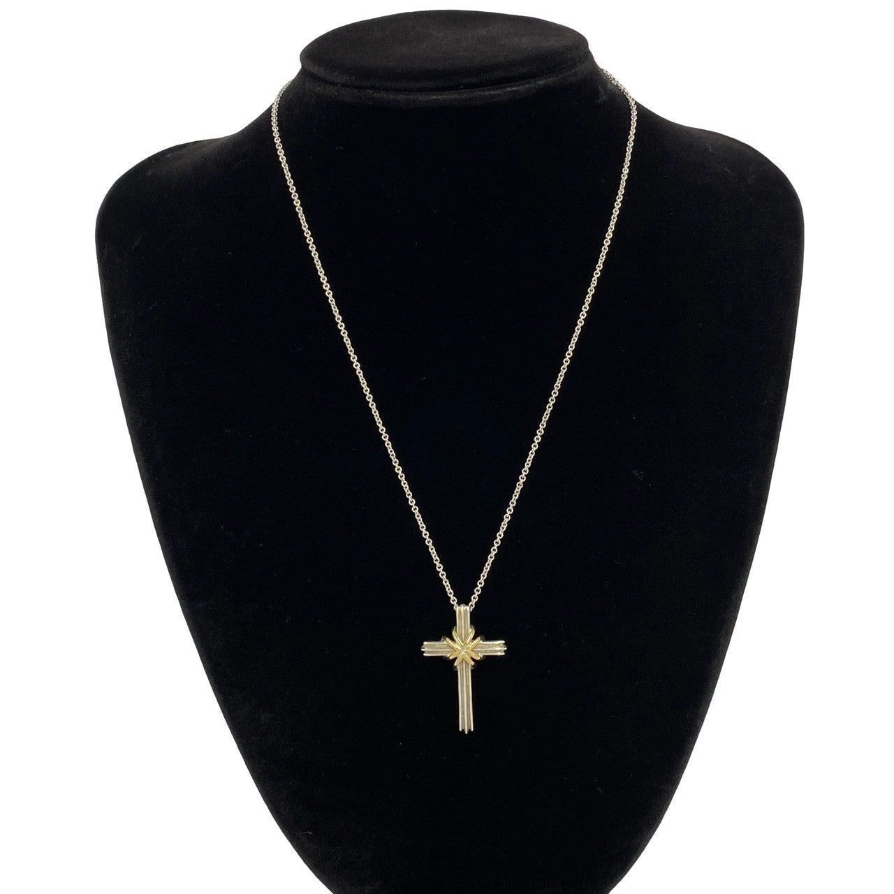 Tiffany & Co. クロス ネックレス 925 750 2 TIFFANY&Co. ティファニー