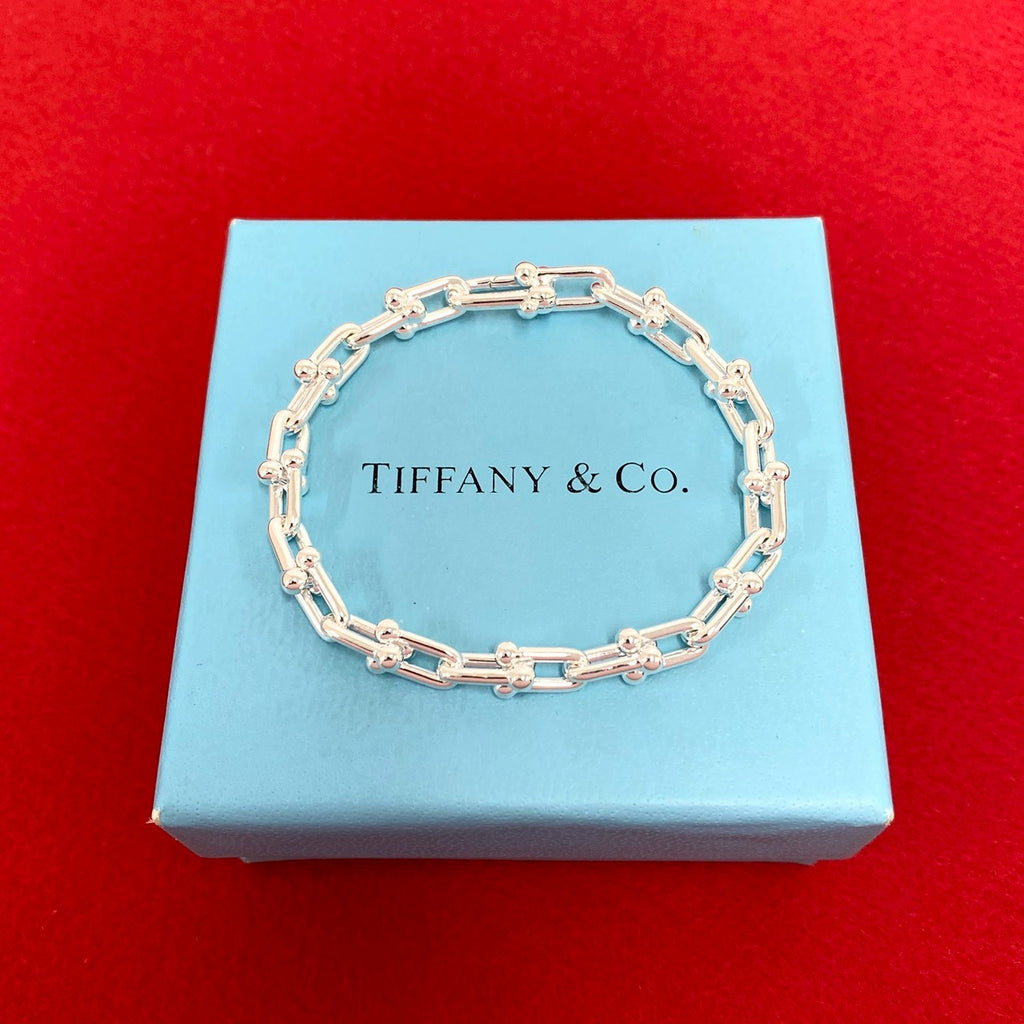 TIFFANY&Co. ティファニー ハードウェア スモール リンク ブレスレット