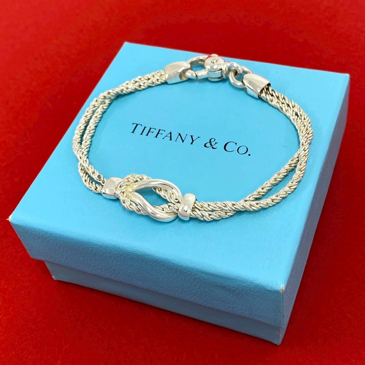 TIFFANY&Co. ティファニー (Vintage) ダブルロープ センターノット