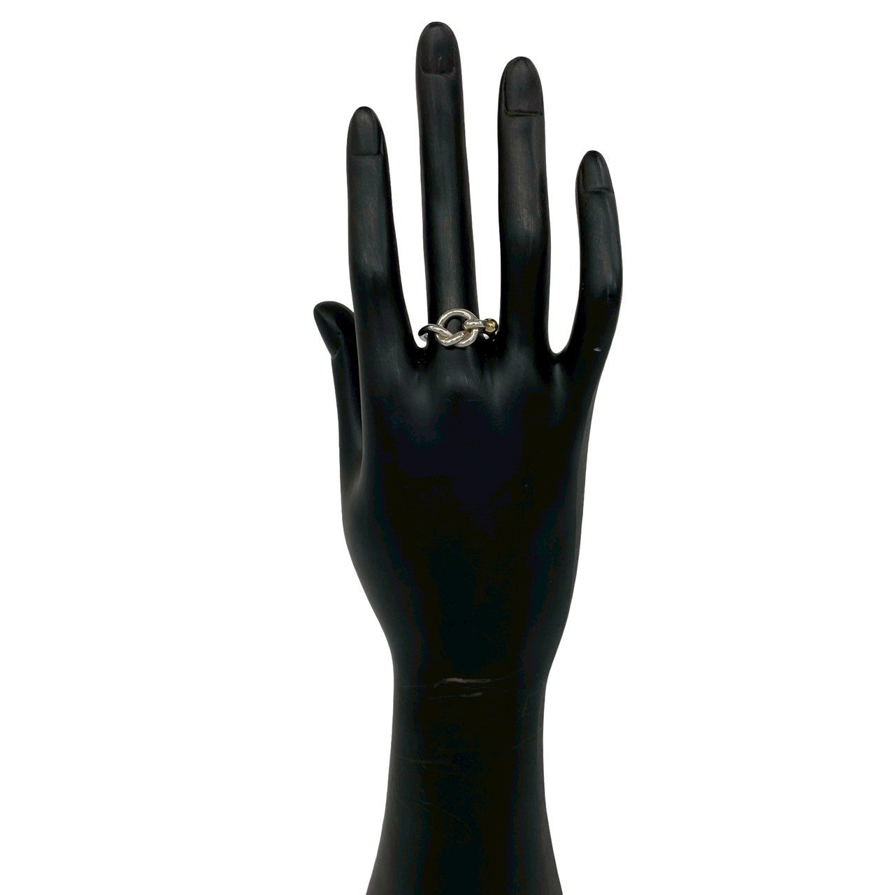 TIFFANY&Co. ティファニー (Vintage) ラブノット リング 925 K18 750YG