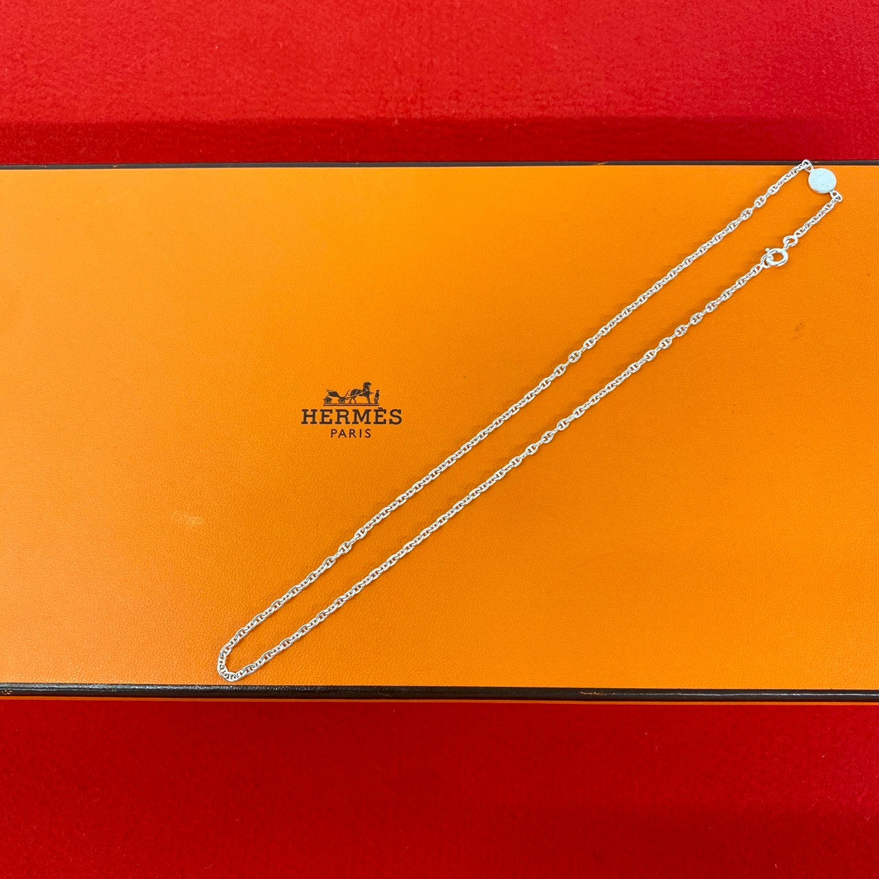 HERMES エルメス シェーヌダンクル セリエ ネックレス – Trip