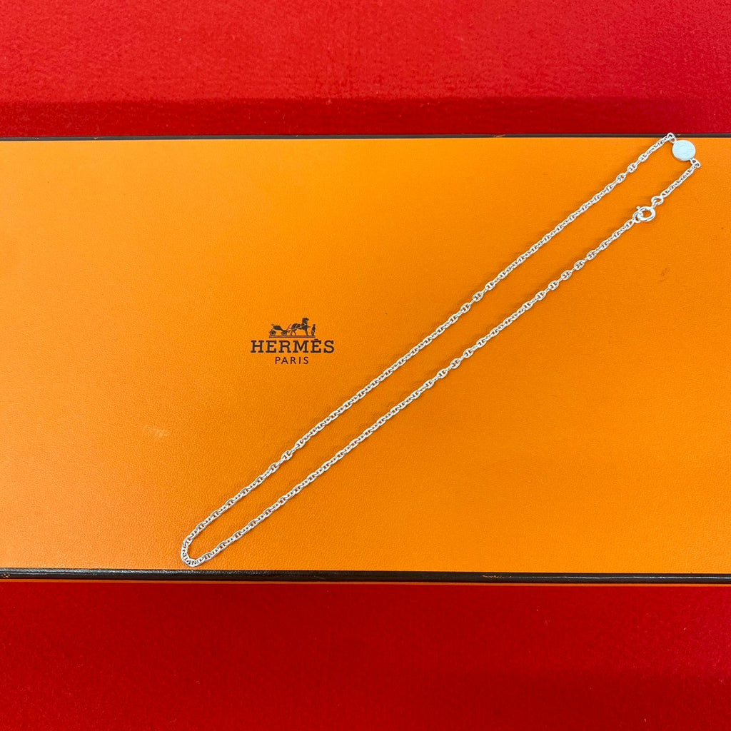 HERMES エルメス シェーヌダンクル セリエ ネックレス – Trip