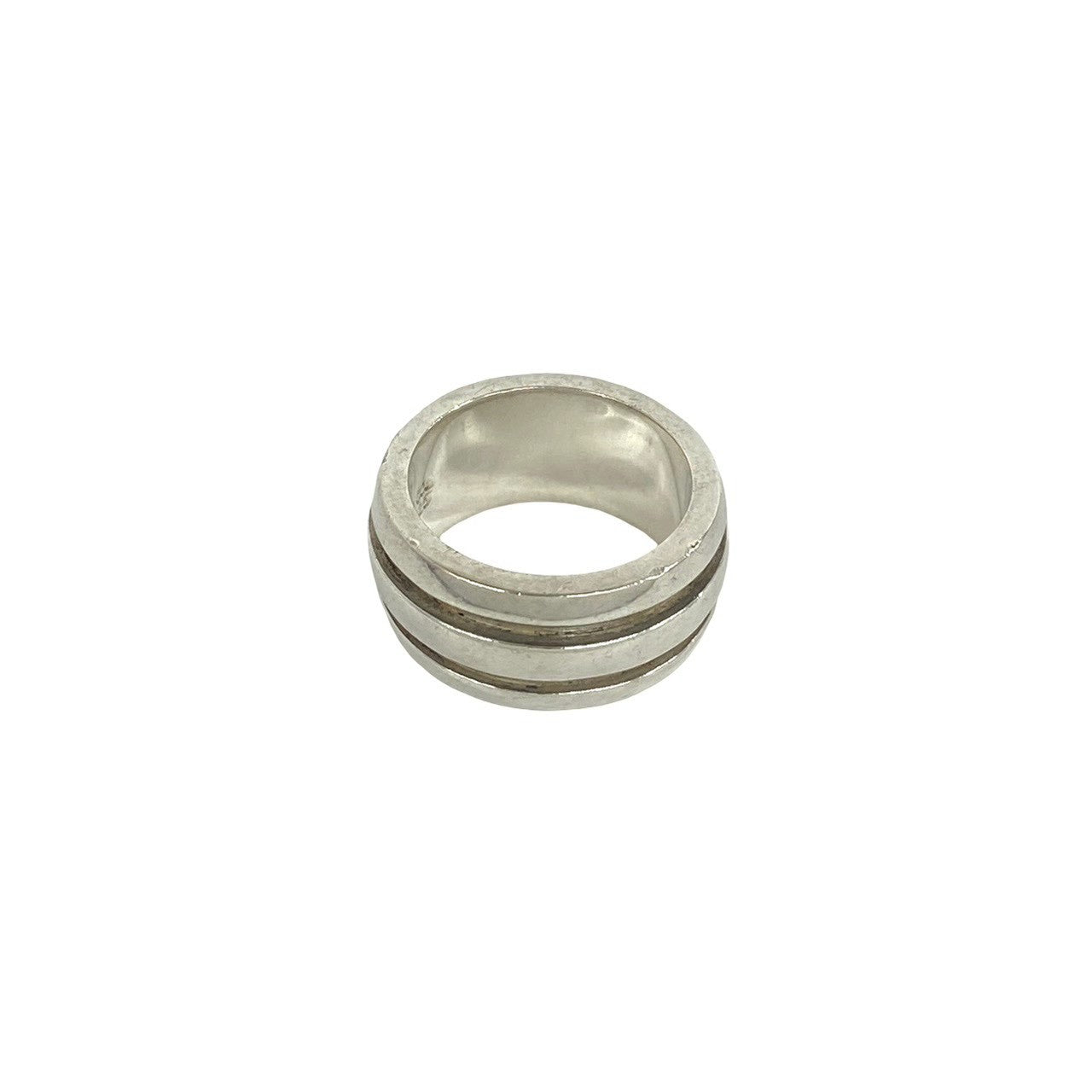 TIFFANY&Co. ティファニー (Vintage) グルーブド ダブルライン リング