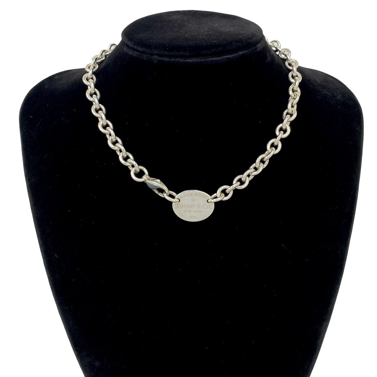 美品　オールドティファニー　リターントゥ　オーバル　ネックレストップ TIFFANY&Co. ティファニー (Vintage) リターントゥ オーバル