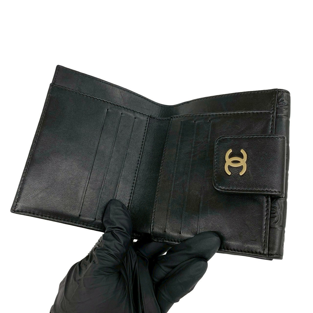 CHANELシャネル二つ折り財布◆ビンテージ CHANEL シャネル 二つ折り財布 – Trip