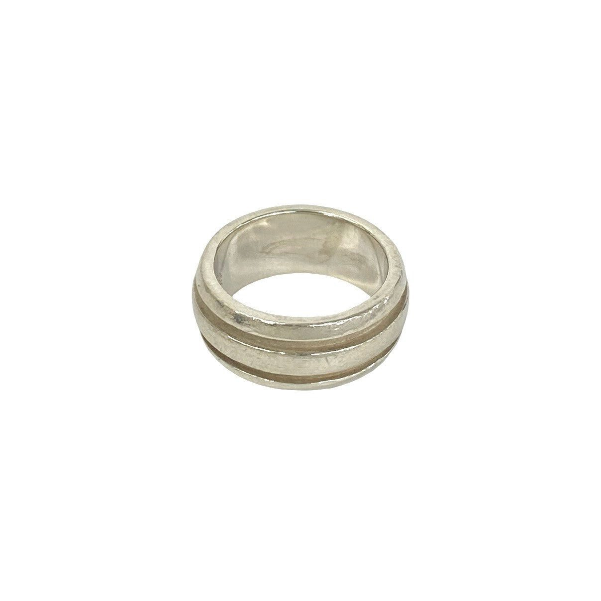 TIFFANY&Co. ティファニー (Vintage) グルーブド ダブルライン リング