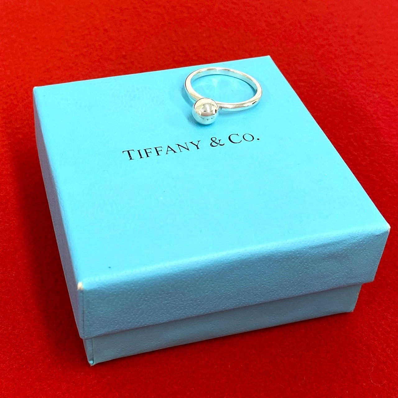 TIFFANY&Co. ティファニー ハードウェア ボールリング 指輪 – Trip