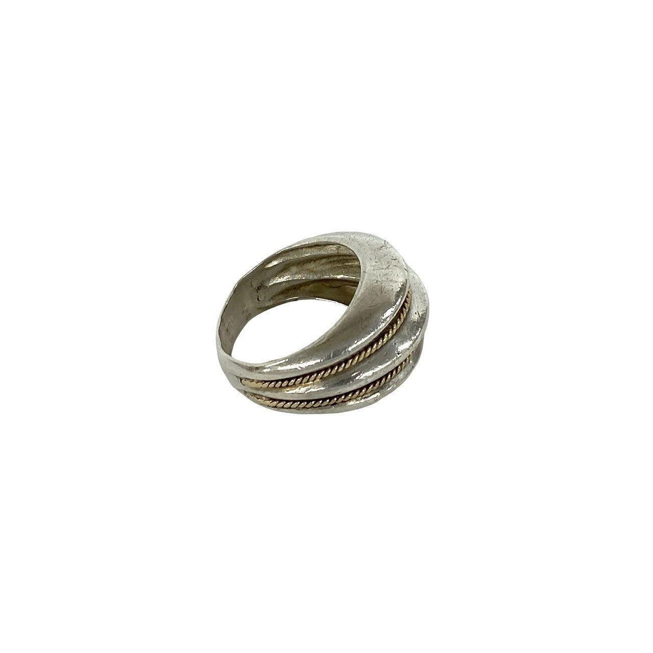 TIFFANY&Co. ティファニー (Vintage) ツイスト ダブルロープ リング
