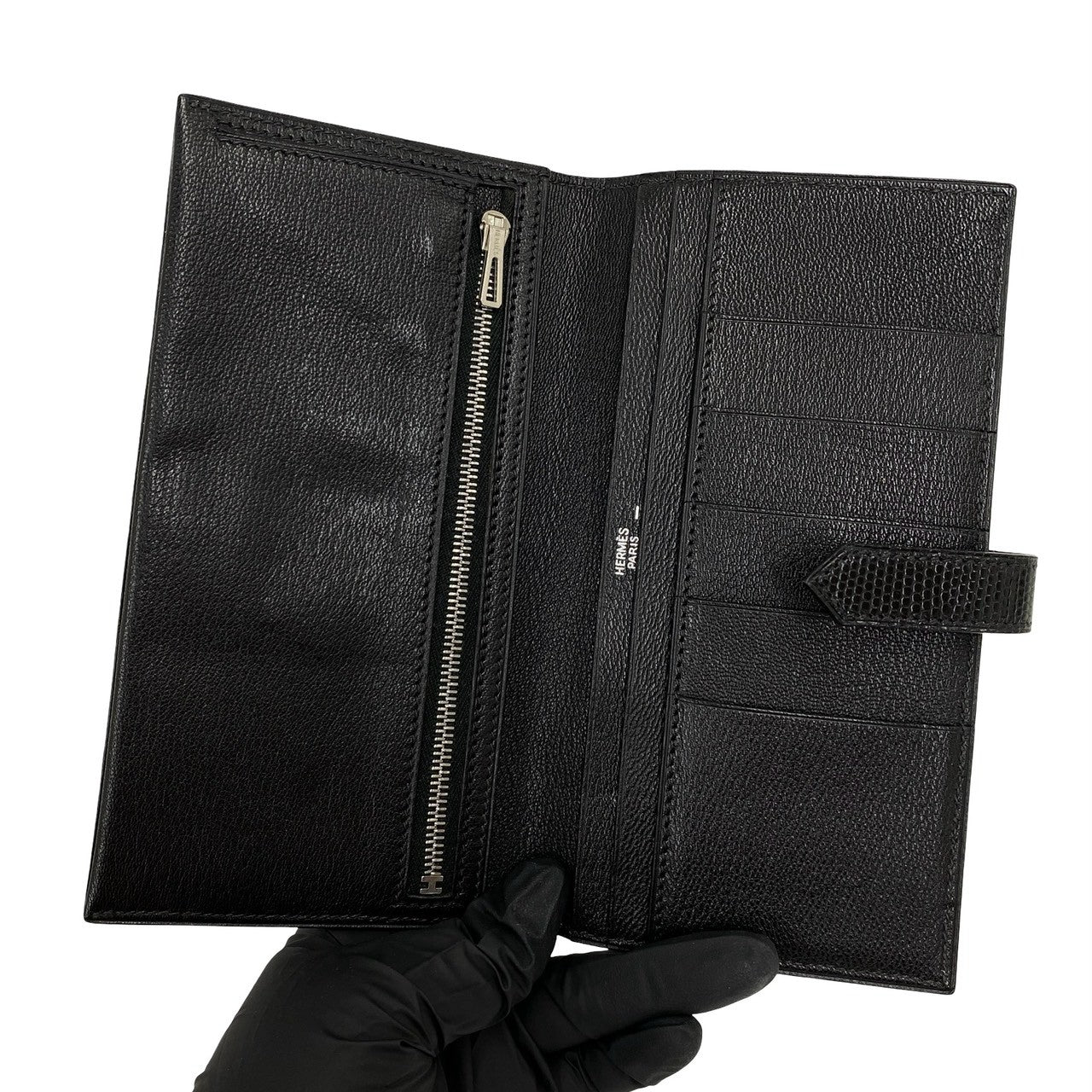 HERMES エルメス ベアン 長財布 リザード – Trip