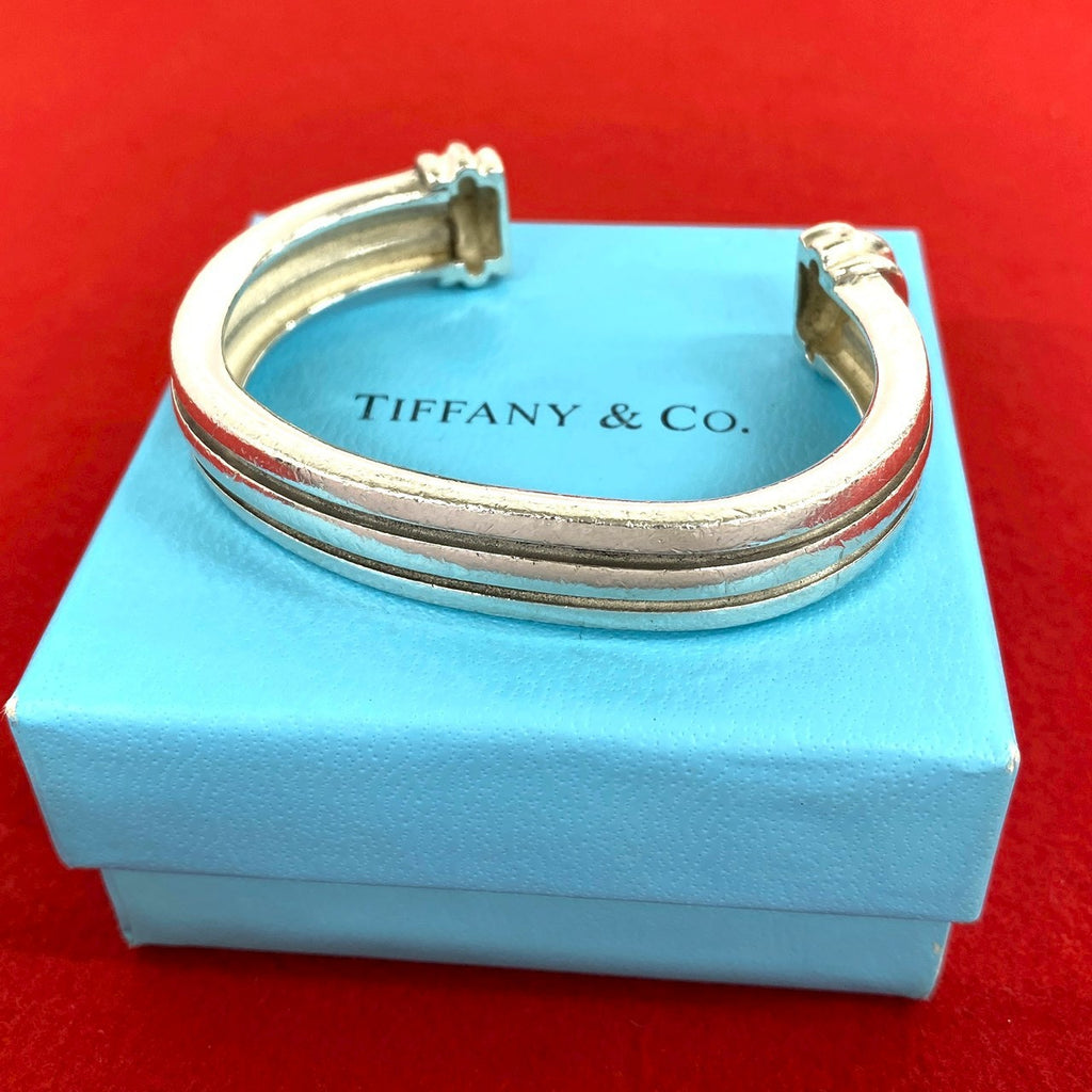 ティファニー　グルーブド　バングル TIFFANY&Co. Tiffany (Vintage) Grooved Bangle – Trip