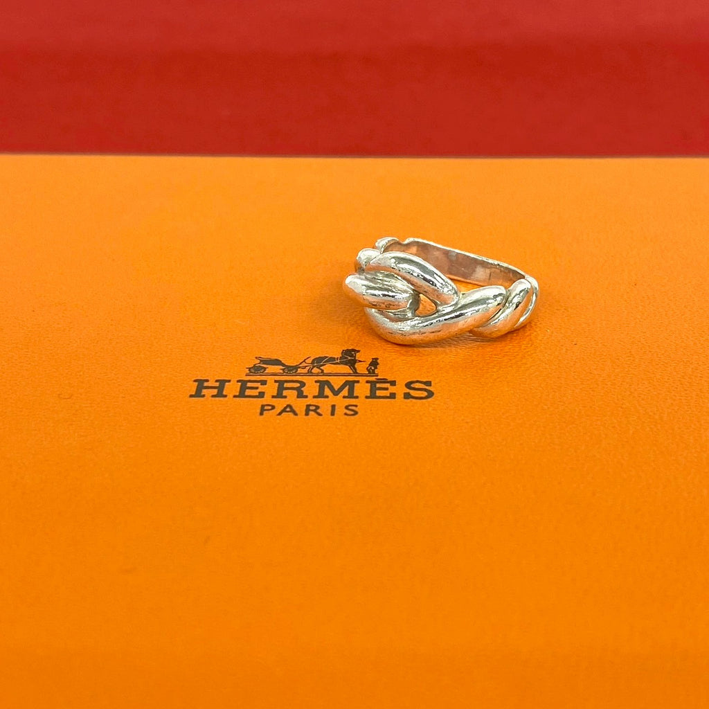 HERMES エルメス (Vintage) トルサード リング 指輪 – Trip