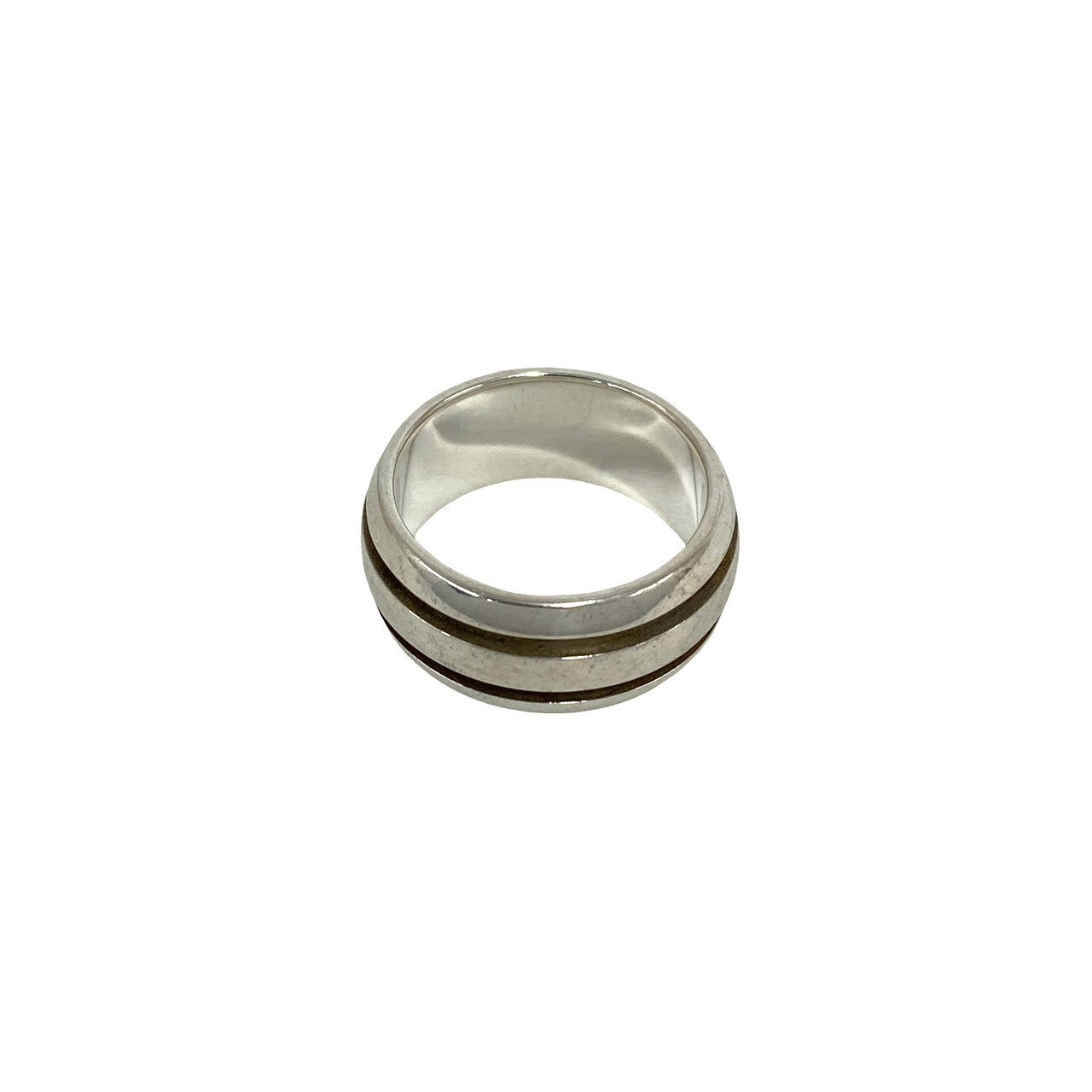 TIFFANY&Co. ティファニー (Vintage) グルーブド ダブルライン リング