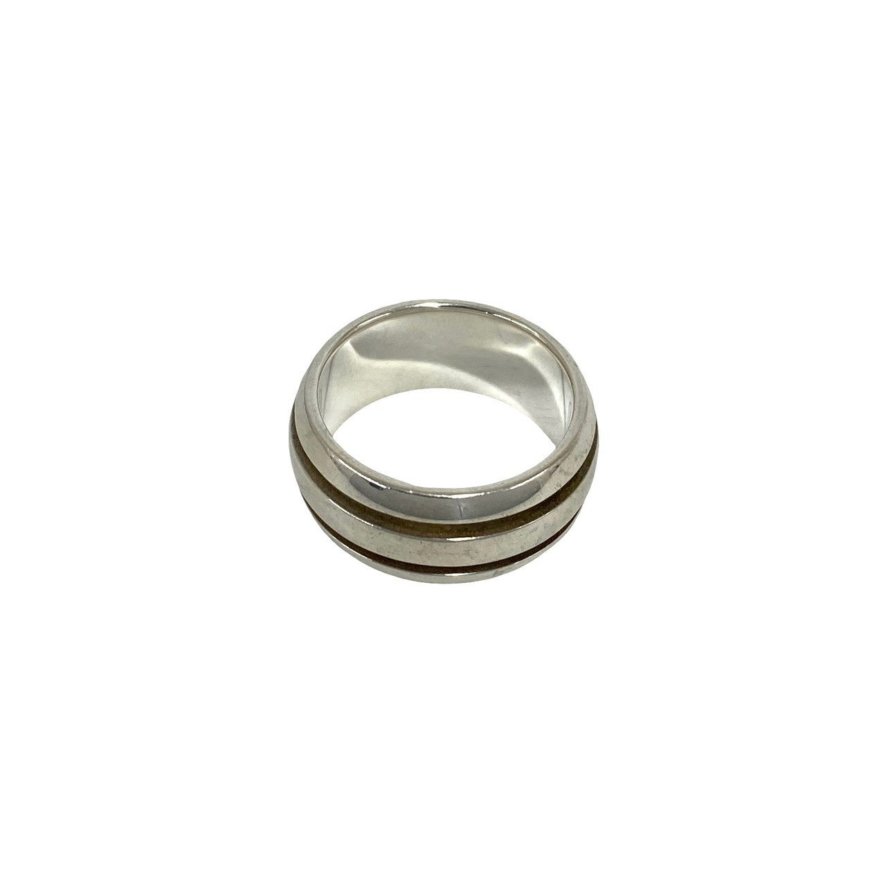 TIFFANY&Co. ティファニー (Vintage) グルーブド ダブルライン リング