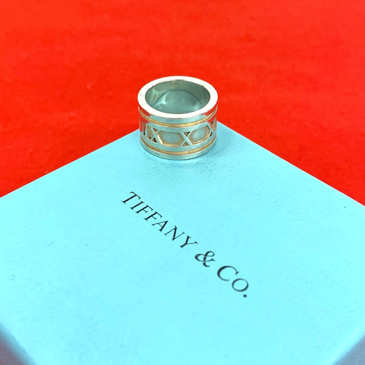 ティファニー　アトラスリング TIFFANY&Co. Tiffany (Vintage) Wide Atlas Ring Ring – Trip