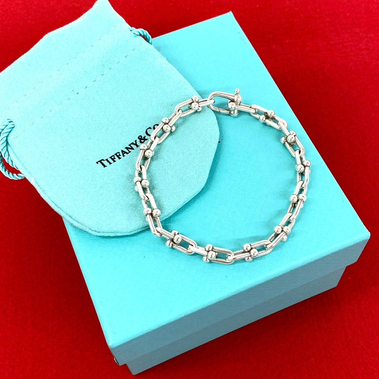 TIFFANY ハードウェア スモール リンク ブレスレット TIFFANY&Co. ティファニー ハードウェア スモールリンク ブレスレット