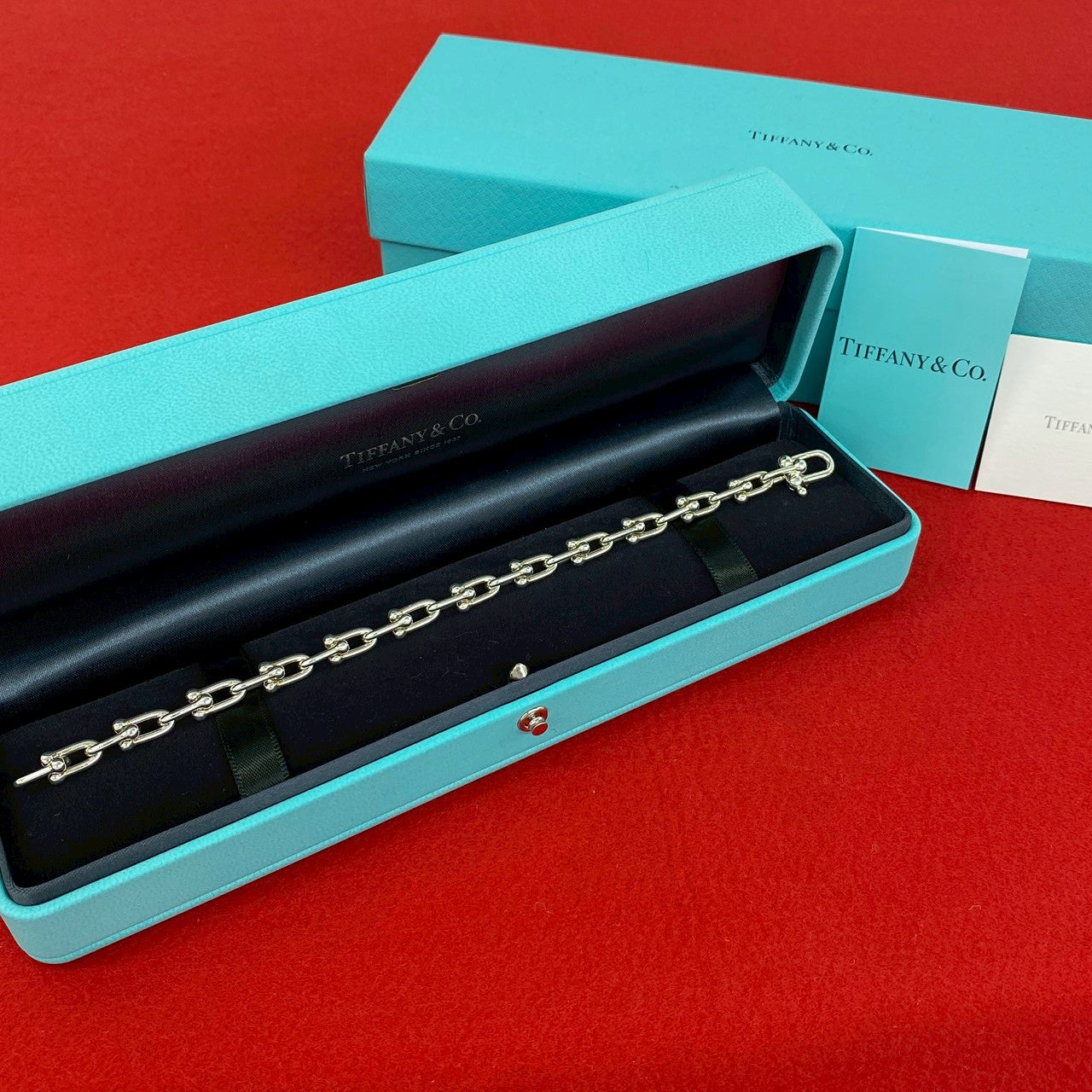 TIFFANY&Co. ティファニー ハードウェア スモールリンク ブレスレット