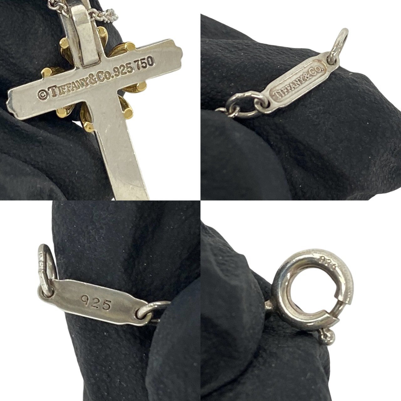 TIFFANY&Co. ティファニー (Vintage) シグネチャー クロス ネックレス