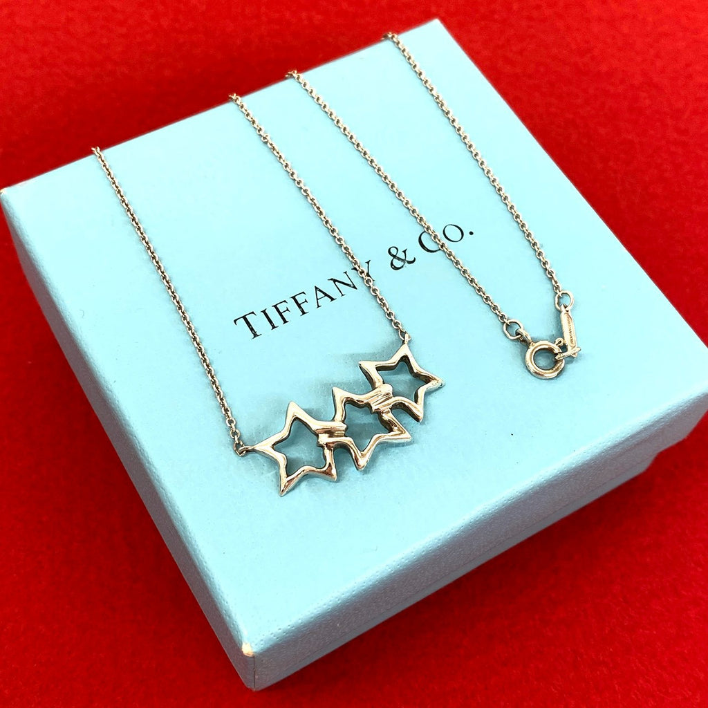 TIFFANY&Co. ティファニー (Vintage) トリプルスター ネックレス – Trip