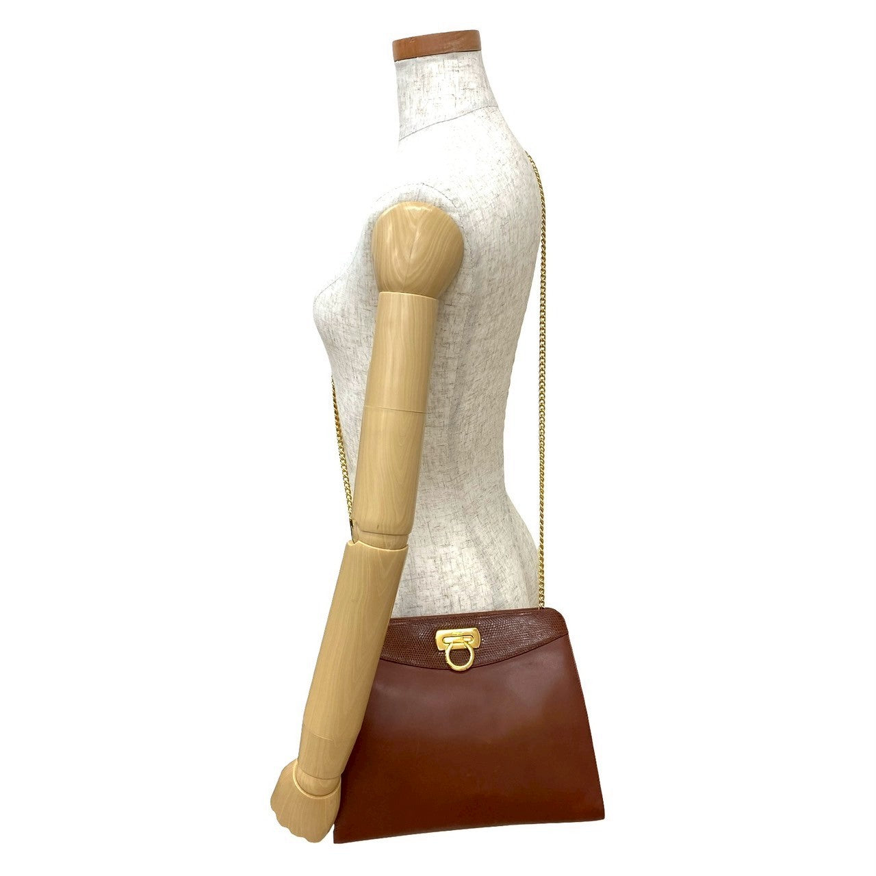 Salvatore Ferragamo ブラウンポンチョ 38 Salvatore Ferragamo Vintage – Trip