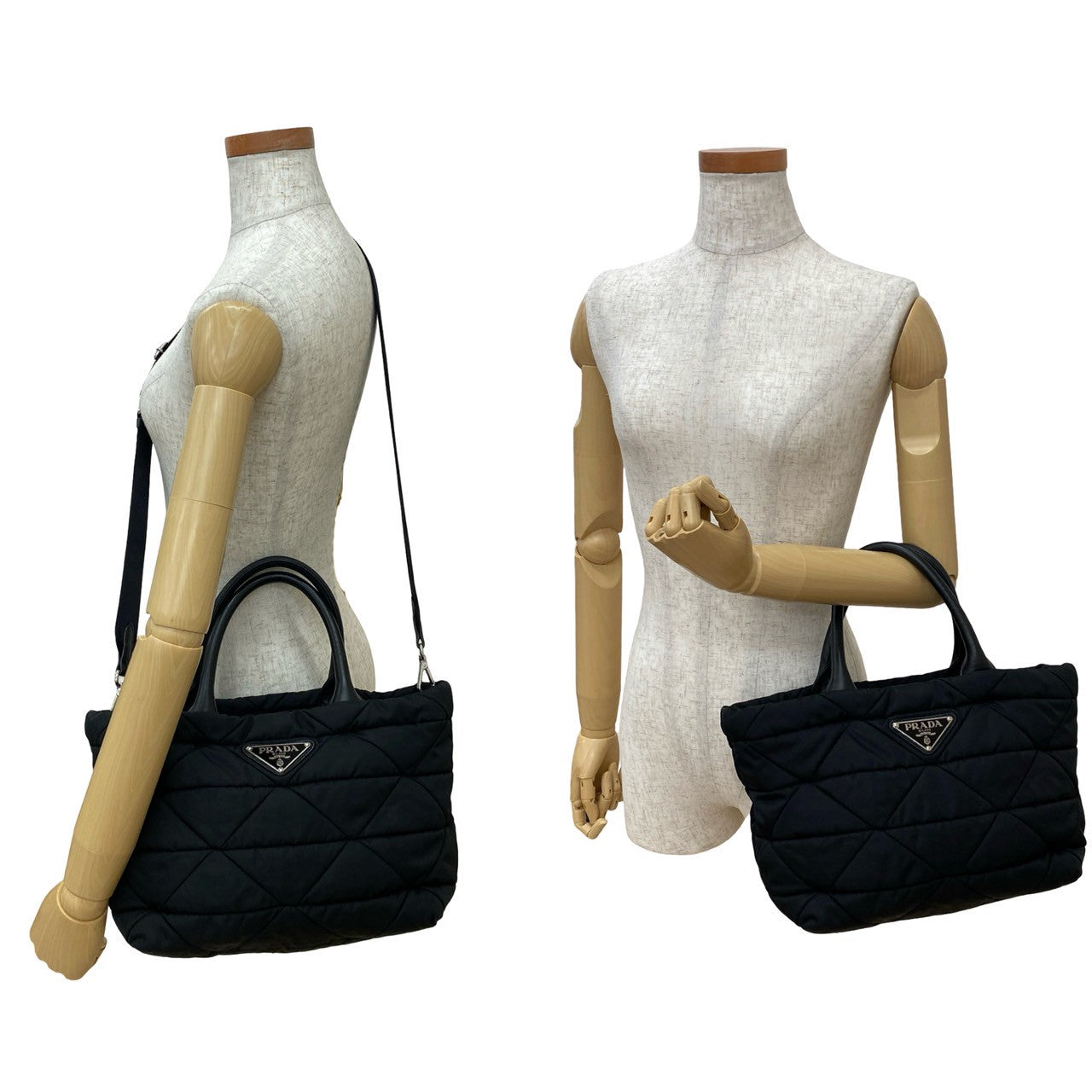 PRADA Re-Nylon スモールパデッド トート – Trip