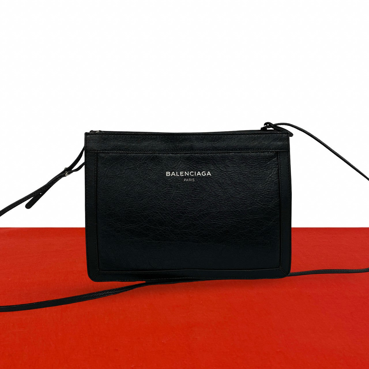 値下げ‼️BALENCIAGA ブラック ショルダーバッグ 限界値下げ祭 