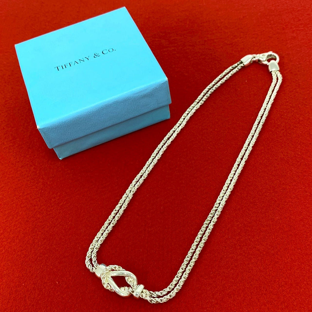 TIFFANY&Co. ティファニー (Vintage) ダブルロープ センターノット