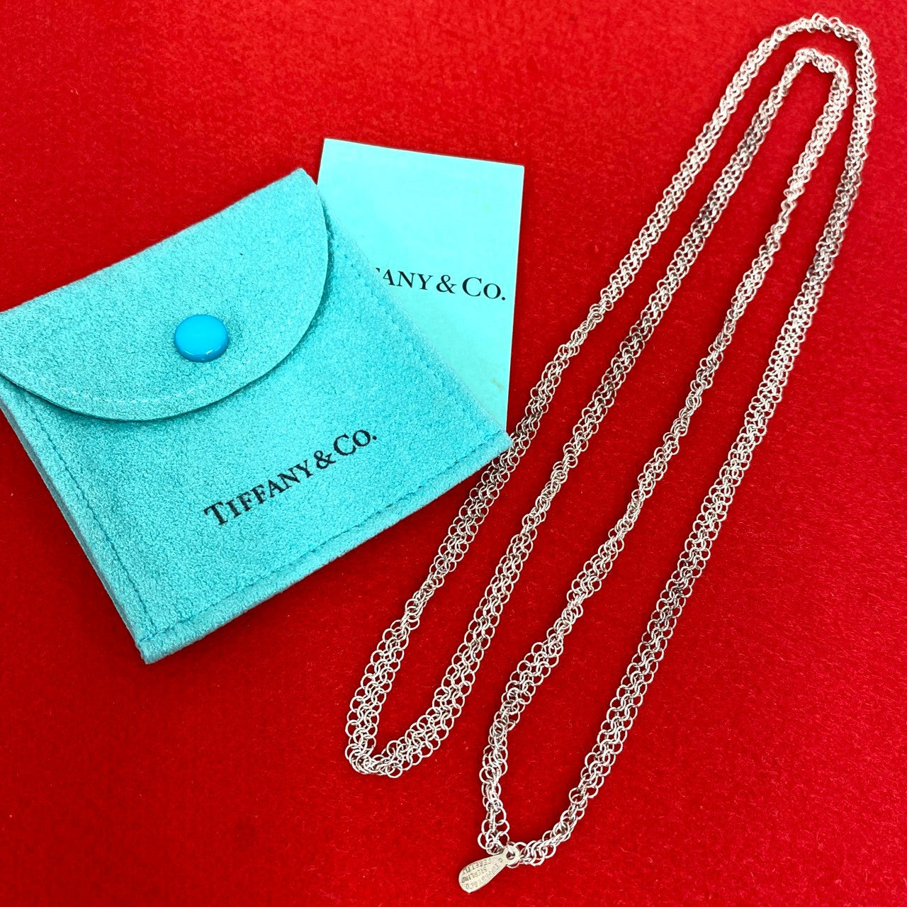 TIFFANY&Co. ティファニー (Vintage) サマセット メッシュ ロング