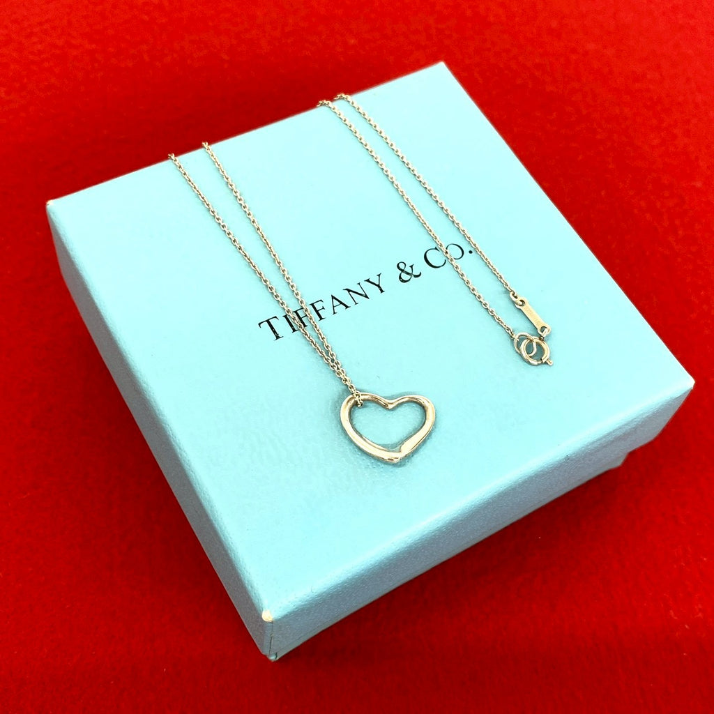 TIFFANY&Co. ティファニー (Vintage) オープンハート ネックレス – Trip