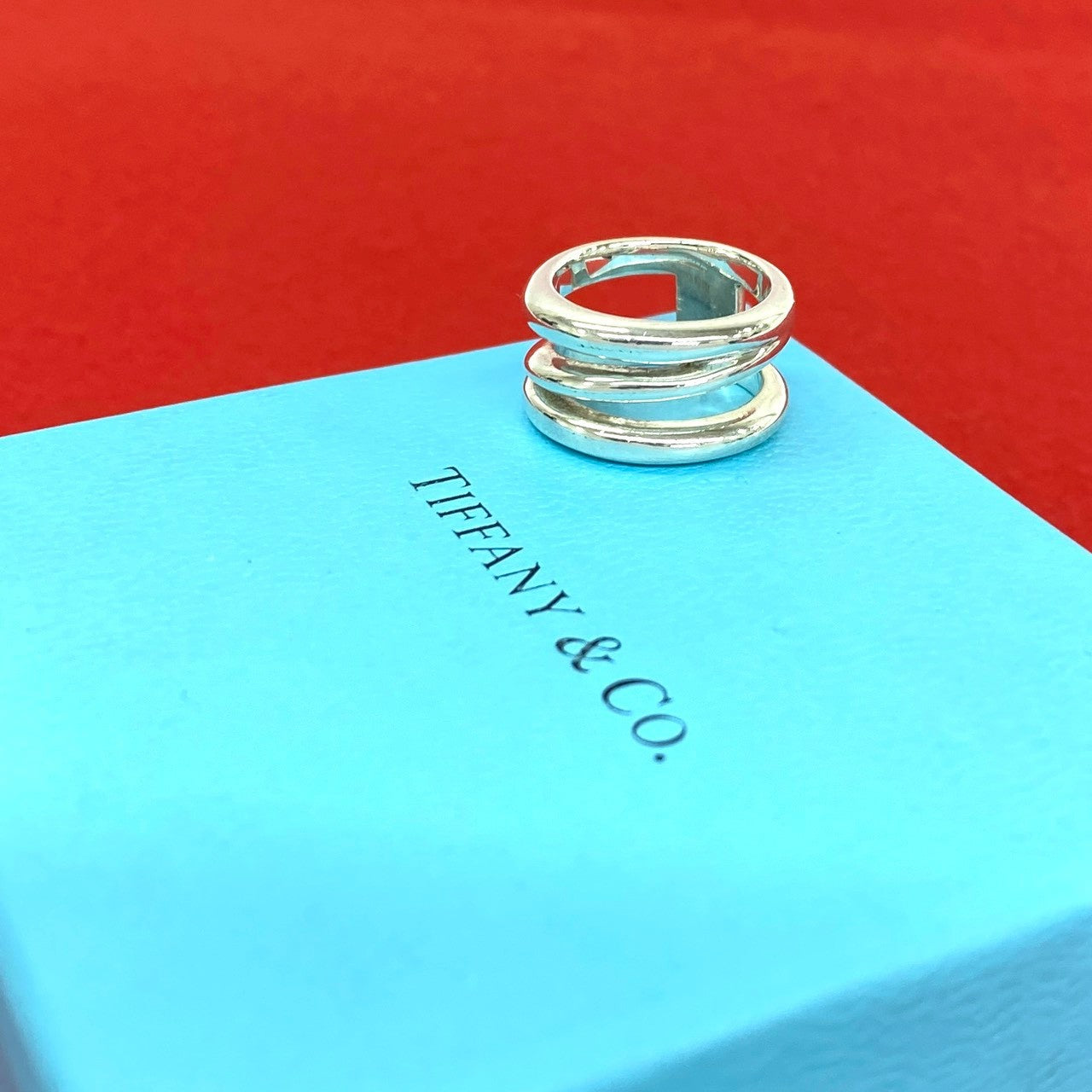 TIFFANY&Co. ティファニー (Vintage) ダイアゴナル リング 指輪 – Trip